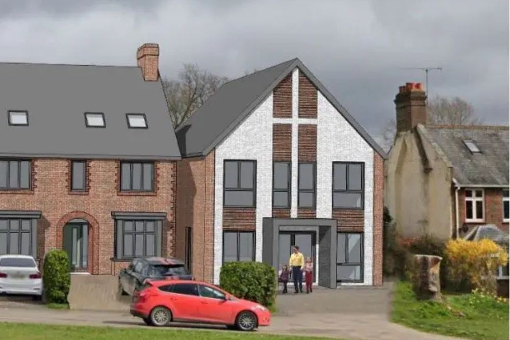 CGI image of project