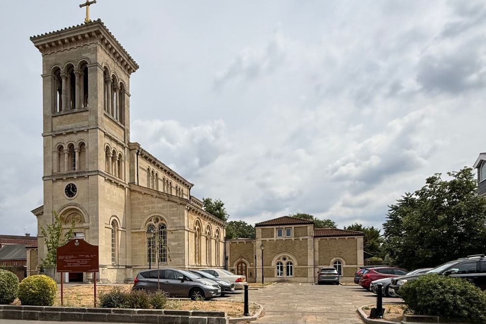 exterior image of church