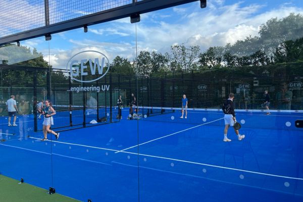 picture of people playing padel Planning Architecture Padel courts tennis